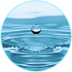 טיפת מים, תמונה באדיבות HYDROFLOW